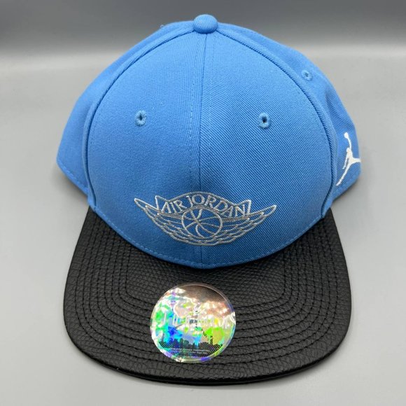 Air Jordan Hat Men Blue Black Jumpman‎ Snap Back Cap